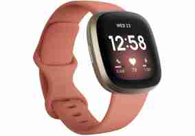 Смарт-часы Fitbit Versa 3 Pink Clay/Soft Gold Aluminum (FB511GLPK)