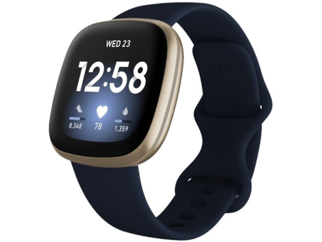 Смарт-часы Fitbit Versa 3 Midnight / Soft Gold ( FB511 ) – купить