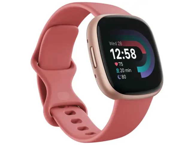 Смарт-годинник Fitbit Versa 4 Pink Sand/Copper Rose ( FB523 )