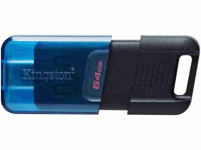 USB флеш накопичувач Kingston 64 GB DataTraveler 80 M USB-C 3.2 (DT80M/64GB)