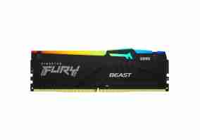 Модуль памяти Kingston FURY 16 GB DDR5 5200 MHz Beast RGB (KF552C40BBA-16)