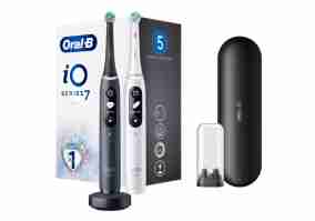 Електрична зубна щітка ORAL-B iO Series 7 Duo Black Onyx/White Alabaster