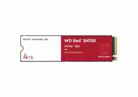 SSD накопитель WD Red SN700 4 TB (wdS400T1R0C)