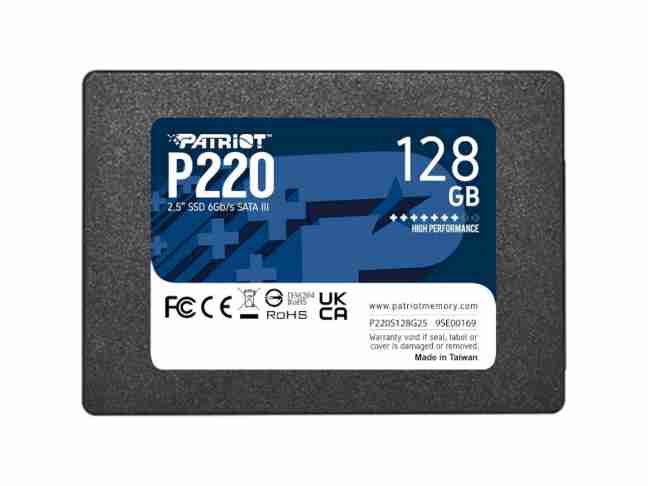 SSD накопитель Patriot P220 128 GB (P220S128G25)