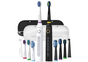 Электрическая зубная щетка Pecham  Black and White Travel Set  (0290119010100)