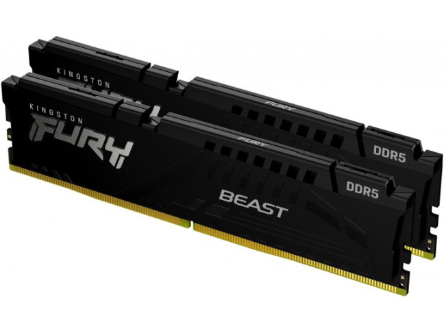 Модуль пам'яті Kingston FURY 32 GB DDR5 (2x16GB) 6000 MHz FURY Beast (KF560C36BBEK2-32)