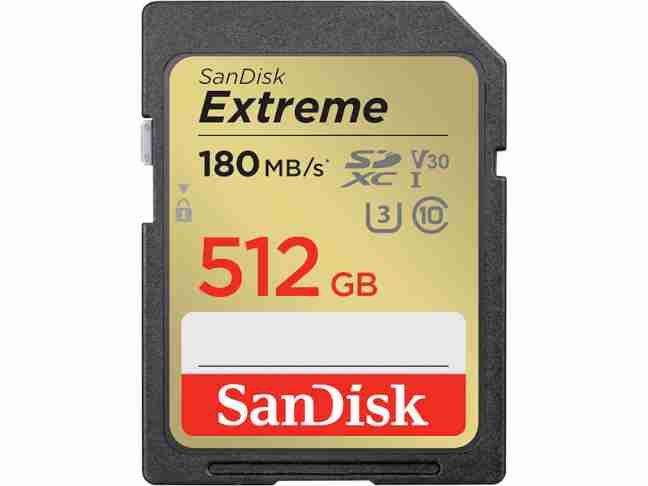 Карта пам'яті SanDisk 512 GB SDXC UHS-I U3 V30 Extreme (SDSDXVV-512G-GNCIN)