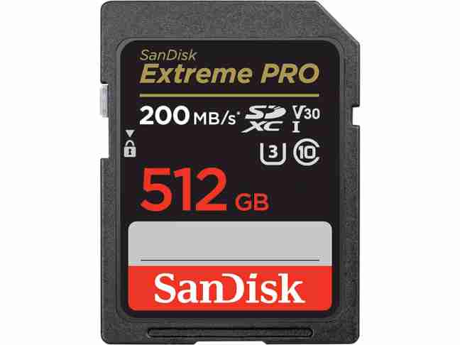 Карта пам'яті SanDisk 512 GB SDXC UHS-I U3 V30 Extreme PRO (SDSDXXD-512G-GN4IN)