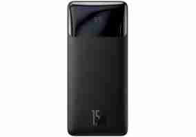 Зовнішній акумулятор (Power Bank) BASEUS Bipow Digital Display 2USB + Type-C 15W 20000mAh Black (PPBD050101)