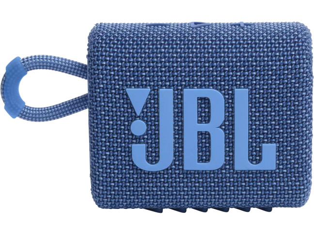 Портативная акустика JBL Go 3 Eco Blue (jblGO3ECOBLU)