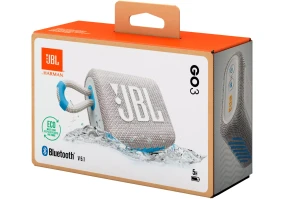 Портативна акустика JBL Go 3 Eco White (jblGO3ECOWHT)