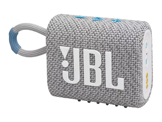 Портативна акустика JBL Go 3 Eco White (jblGO3ECOWHT)