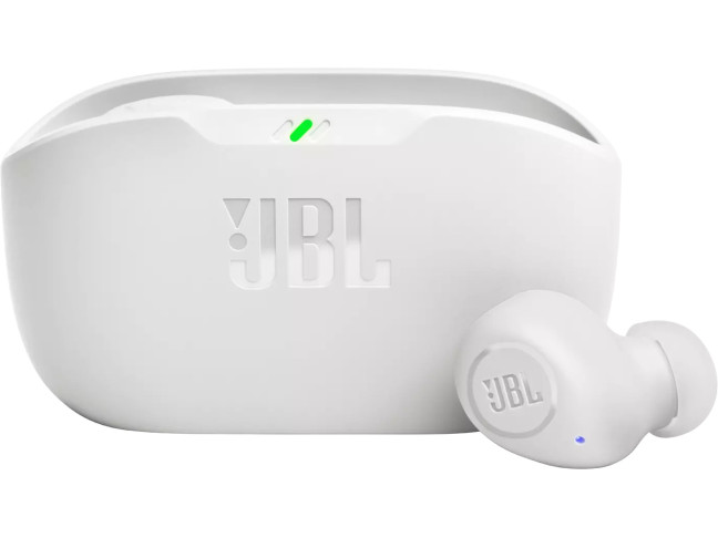 Навушники TWS ("повністю бездротові") JBL Wave Buds White (WBUDSWHT)