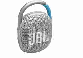 Портативная акустика JBL Clip 4 Eco White (jblCLIP4ECOWHT)