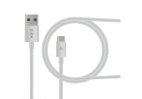 Кабель PIKO CB-UT11 USB-USB Type-C 1.2 м White (1283126477522)