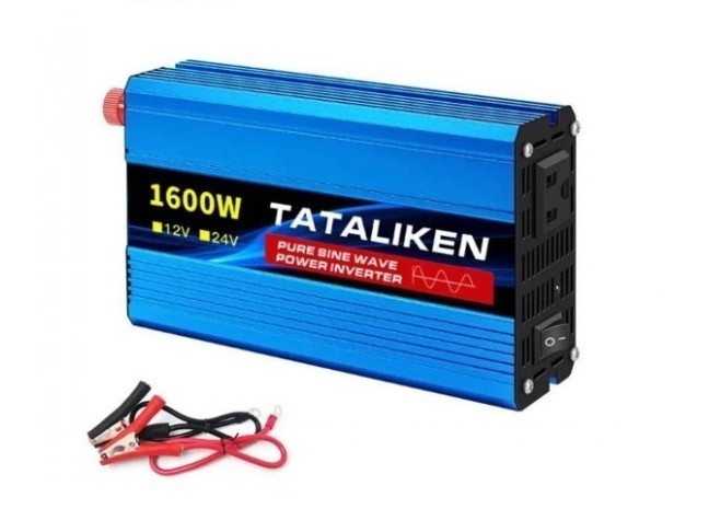 Преобразователь напряжения Tataliken 1600 W 12-220V DC/AC