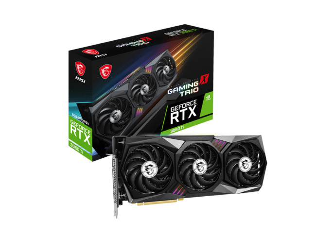 Відеокарта MSI GeForce RTX 3060 Ti GAMING X TRIO 8GD6X