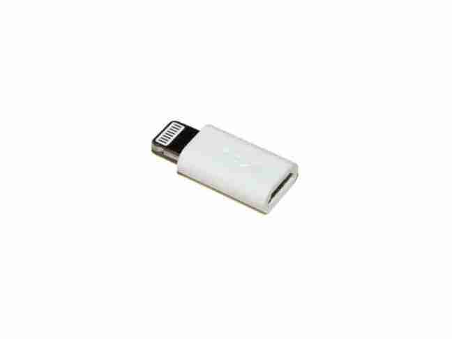 Перехідник Sumdex Micro USB 2.0 to Lighting (ADP-1001WT)