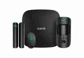 Стартовый комплект системы безопасности Ajax StarterKit Cam Plus Black
