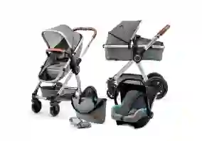 Универсальная коляска 3 в 1 KinderKraft Veo Gray (KKWVEOGRY30000)