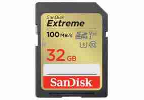 Карта пам'яті SanDisk 32 GB SDHC UHS-I U3 V30 Extreme (SDSDXVT-032G-GNCIN)