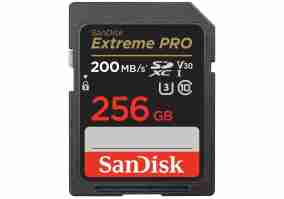 Карта пам'яті SanDisk 256 GB SDXC UHS-I U3 V30 Extreme PRO (SDSDXXD-256G-GN4IN)