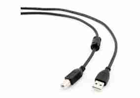 Кабель Cablexpert USB2.0 AM/BM Black 3m (CCFB-USB2-AMBM-3M)