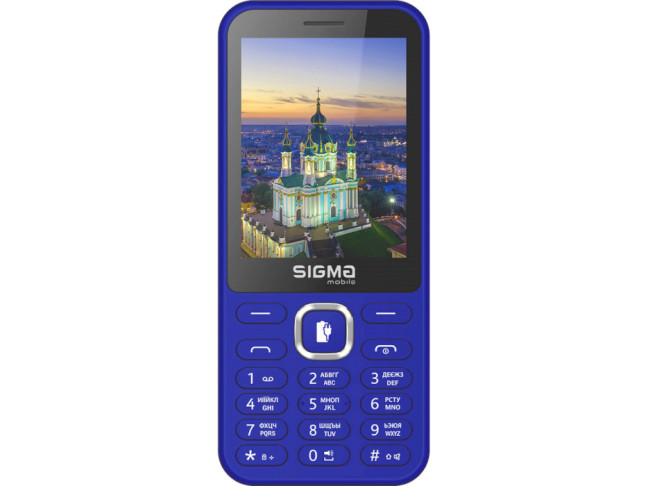 Мобильный телефон Sigma mobile X-style 31 Power Type-C Blue