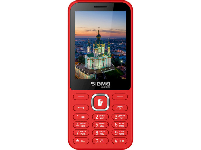 Мобільний телефон Sigma mobile X-style 31 Power Type-C Red