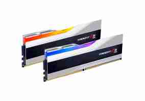 Модуль пам'яті G.Skill 32 GB (2x16GB) DDR5 6400 MHz Trident Z5 RGB Silver (F5-6400J3239G16GX2-TZ5RS)