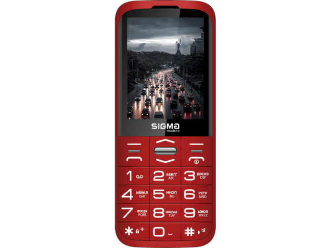 Мобільний телефон Sigma mobile Comfort 50 Grace Red