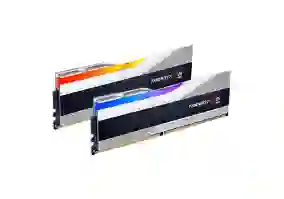 Модуль памяти G.Skill Trident Z5 RGB silver DDR5-6000 32GB (2x16GB) CL30-40-40-96 1.35V (F5-6000J3040F16GX2-TZ5RS)