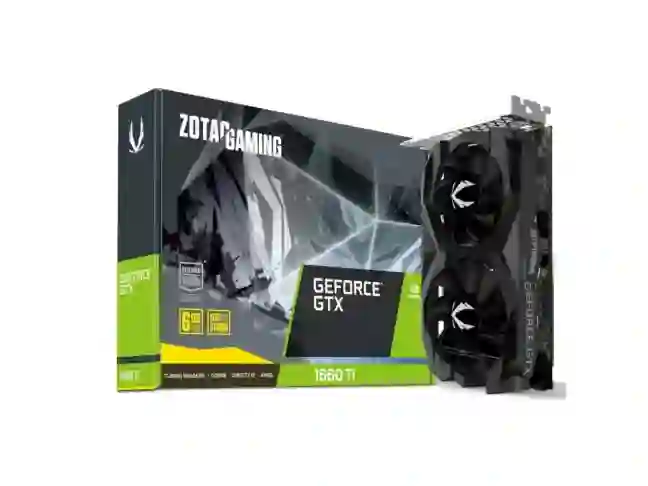 Видеокарта ZOTAC GeForce GTX 1660 Ti 6 GB Gaming (ZT-T16610F-10L)