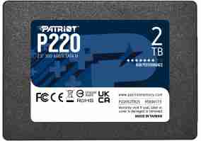 SSD накопичувач Patriot P220 2 TB (P220S2TB25)