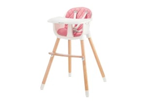 Стульчик для кормления 2 в 1 KinderKraft Sienna Pink (KKKSIENPNK0000)