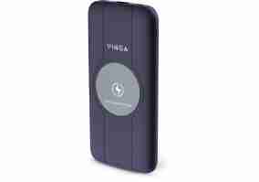 Внешний аккумулятор (Power Bank) Vinga 10000 mAh Wireless QC3.0 PD soft touch purple (BTPB3510WLROP)