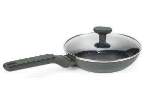 Сковорода універсальна Holmer Modern 24 см з кришкою чорна (FP-22724-SGMGL)