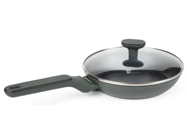 Сковорода універсальна Holmer Modern 24 см з кришкою чорна (FP-22724-SGMGL)
