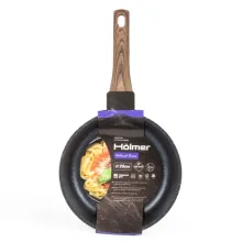 Сковорода універсальна Holmer Natural 20 см без кришки чорна (FP-33520-SWMB)