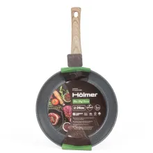 Сковорода універсальна Holmer Star Chef 24 см без кришки чорна (FP-22324-SWMB)