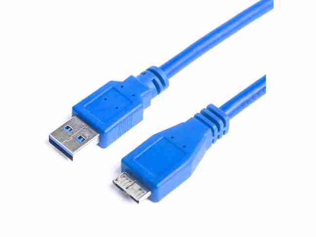 Кабель PrologiX USB 3.0 AM/MicroBM 3m Blue (PR-USB-P-12-30-3M)