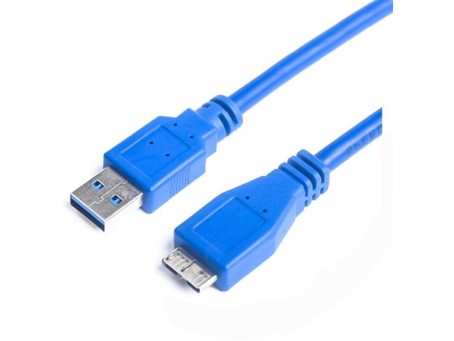 Кабель PrologiX USB 3.0 AM/MicroBM 3m Blue (PR-USB-P-12-30-3M)