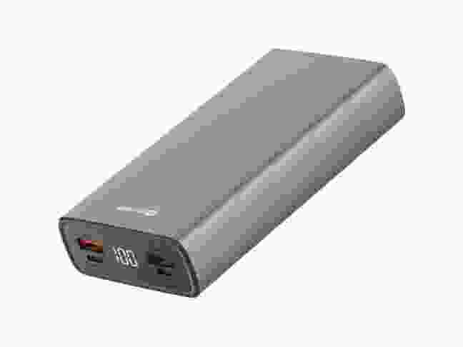 Зовнішній акумулятор (Power Bank) Swissten Aluminium 1xUSB-C, 2xUSB-A, PD3.0, QC3.0, 20W 20000mAh (22013916)