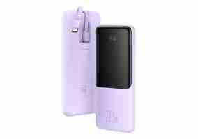 Зовнішній акумулятор (Power Bank) BASEUS Elf Digital Display Fast Charge Power Bank 10000mAh 22.5W Purple (PPJL010005)