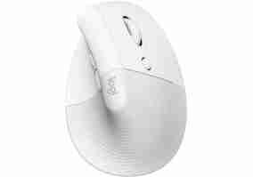 Мышь Logitech Lift for Mac Vertical Ergonomic Mouse Off White (910-006477)