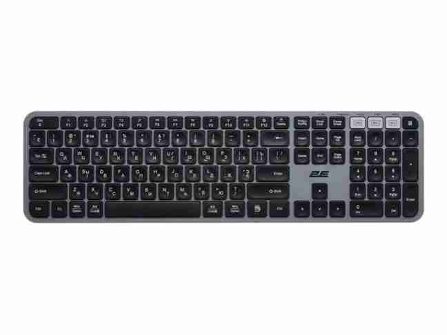 Клавіатура 2E KS240 WL BT Gray (2e-KS240WG)
