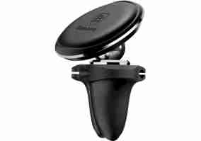 Автомобильный держатель BASEUS Car Holder Magnetic Air Vent Mount Holder with cable clip Black (SUGX-A01)