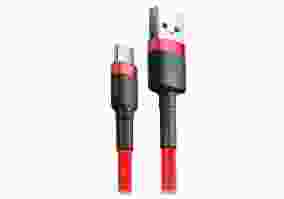 Кабель BASEUS Cafule Cable USB For Type-C 3A 0.5M Red+Red (CATKLF-A09)