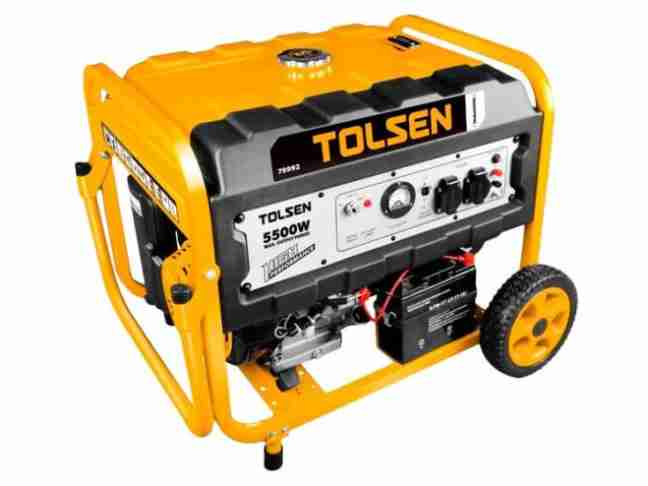 Бензиновый генератор Tolsen 5500W (79992)