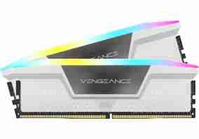 Модуль пам'яті Corsair 32 GB (2x16GB) DDR5 5200 MHz Vengeance RGB (CMH32GX5M2B5200C40W)